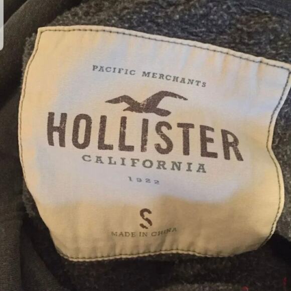 Hollister So Calif Women's Gray & Pink Highlighter SM Pullover Hoodie - Picture 3 of 3